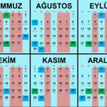 2021 Hacamat Takvimi